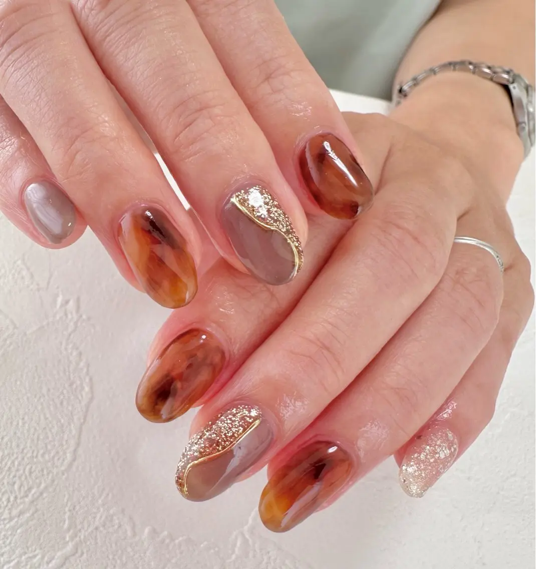 ネイル アートネイル ハンドネイル nail salon Linoのネイルデザイン