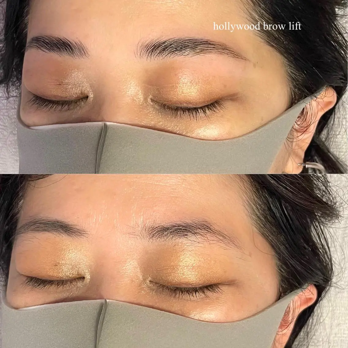 アイブロウ ハリウッドブロウリフト 吉祥寺kasumi 🌛eye/browのマツエク・マツパデザイン