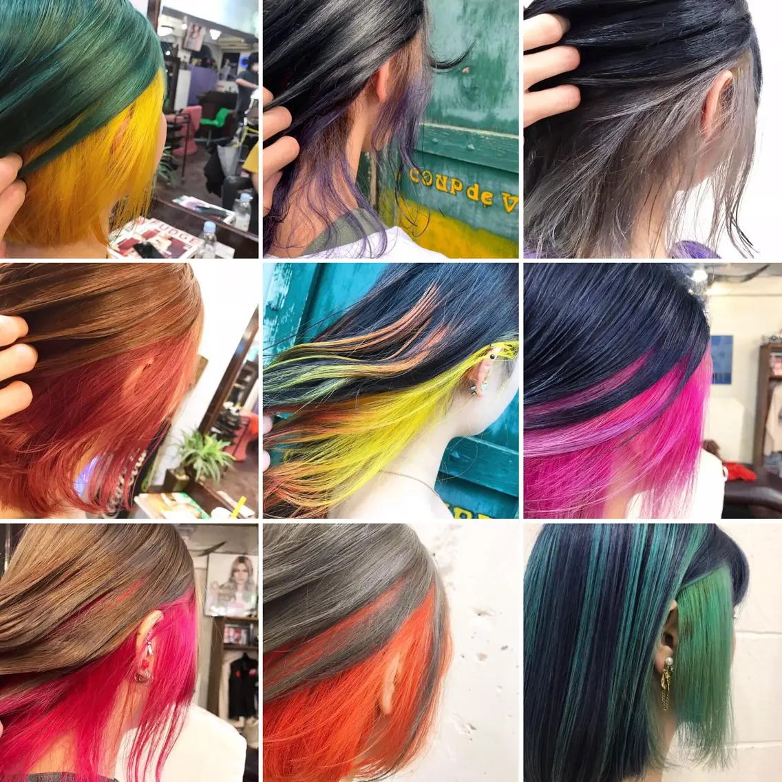 ショート カラー ヘアカラー トリートメント ✨️眉毛、派手髪、 ハイトーンShinの眉毛・アイブロウイメージ