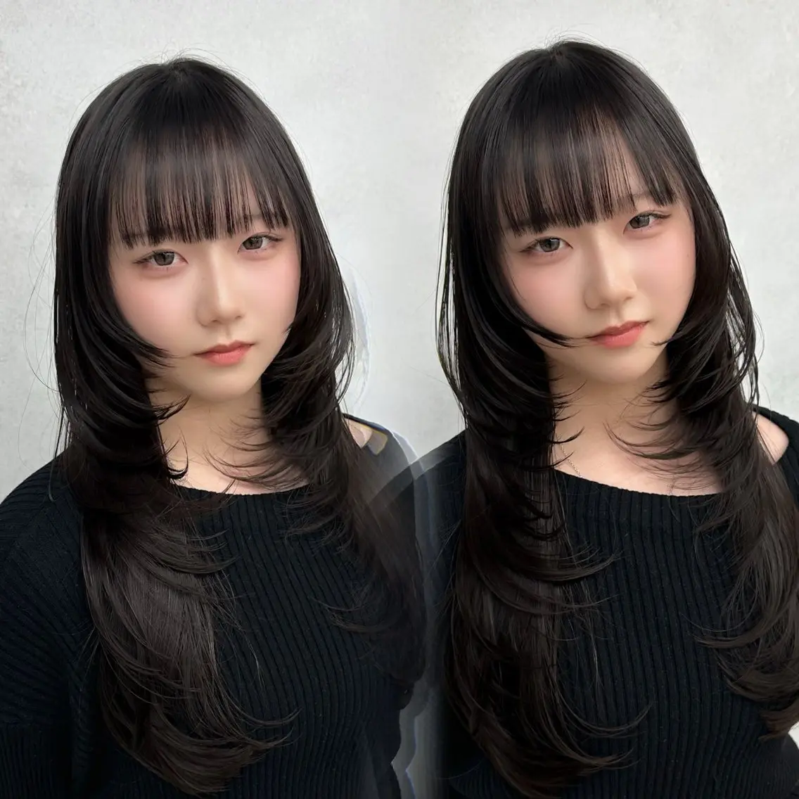 🧑🎓学生限定🧑🎓似合わせカット+透明感カラー(ロング料金なし🙆♂️)の写真