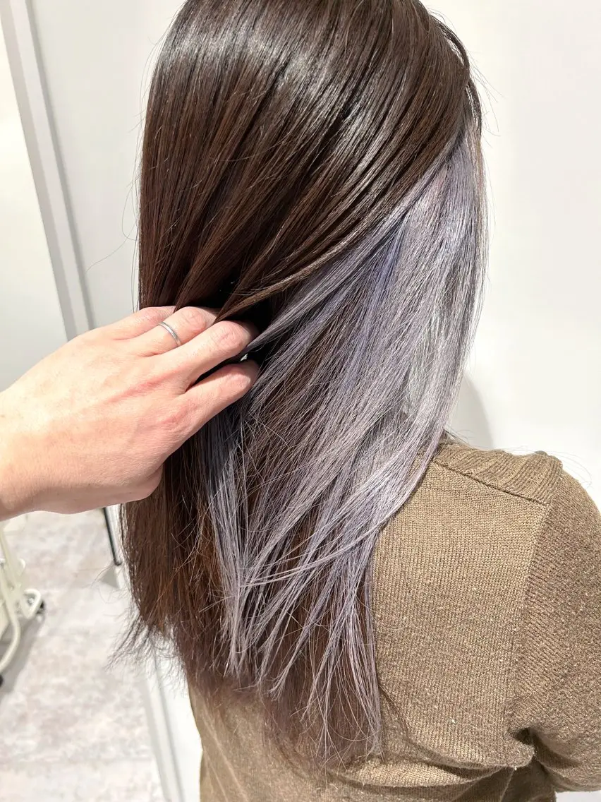 セミロング 山田 守のヘアスタイル