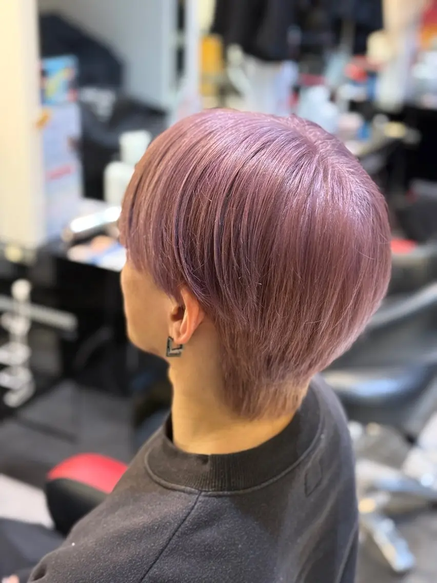 ショート メンズ カット ヘアカラー デザインカラー/ 推しの配色　肥後のヘアスタイル