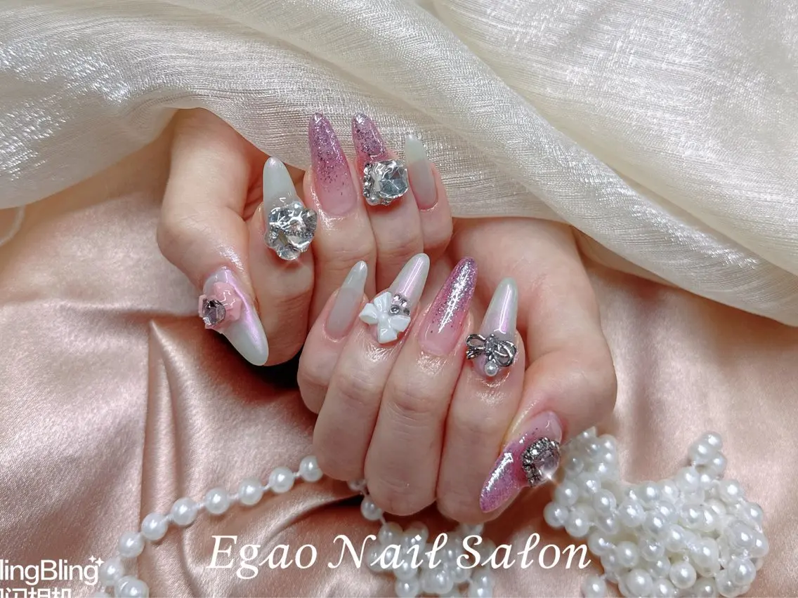 ネイル フットネイル ジェルネイル 韓国ネイル マグネットネイル メンズネイル ハンドネイル EGAO NAIL 錦糸町店のネイルデザイン