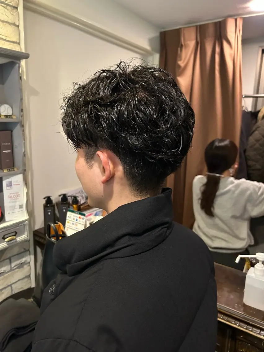 パーマ カット パーマ トリートメント 小澤 一稀のヘアスタイル