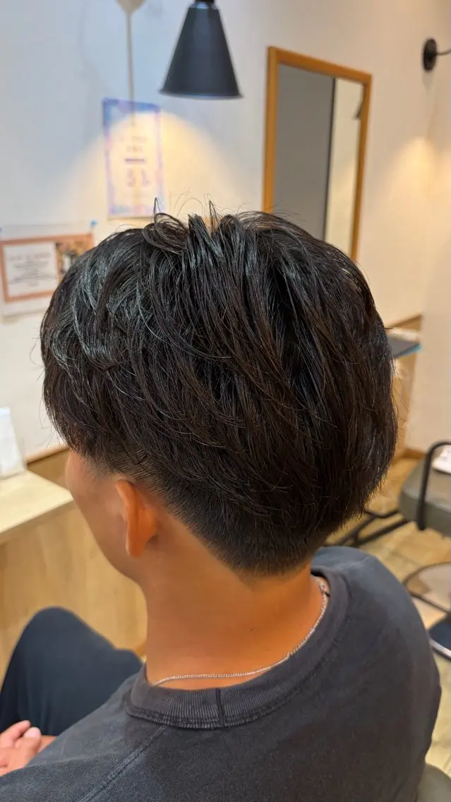 パーマ メンズ メンズパーマ 山田 響也のヘアスタイル