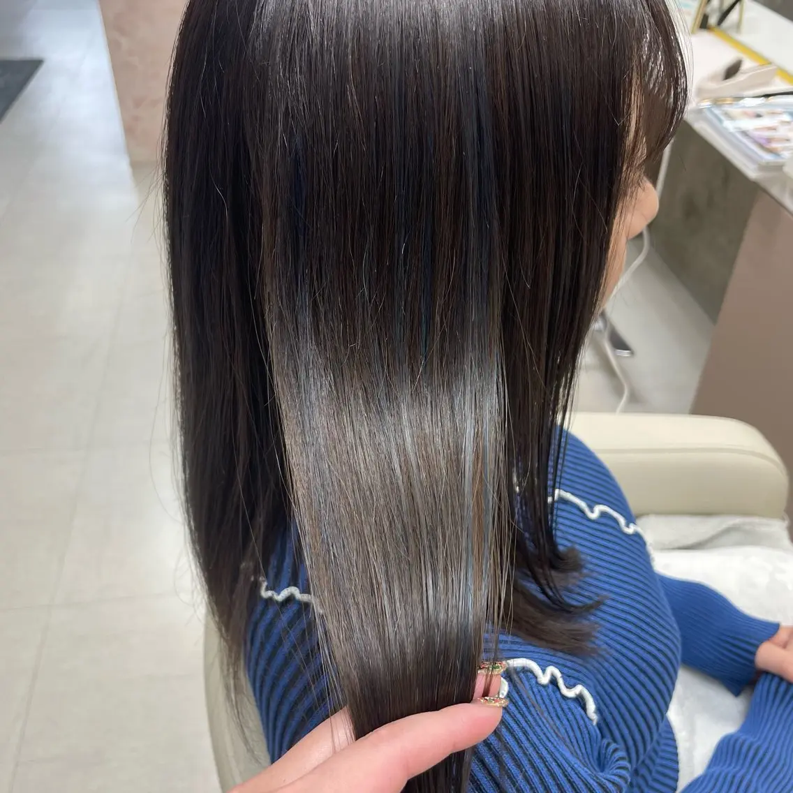 カット+ヘアカラー+トリートメントの写真