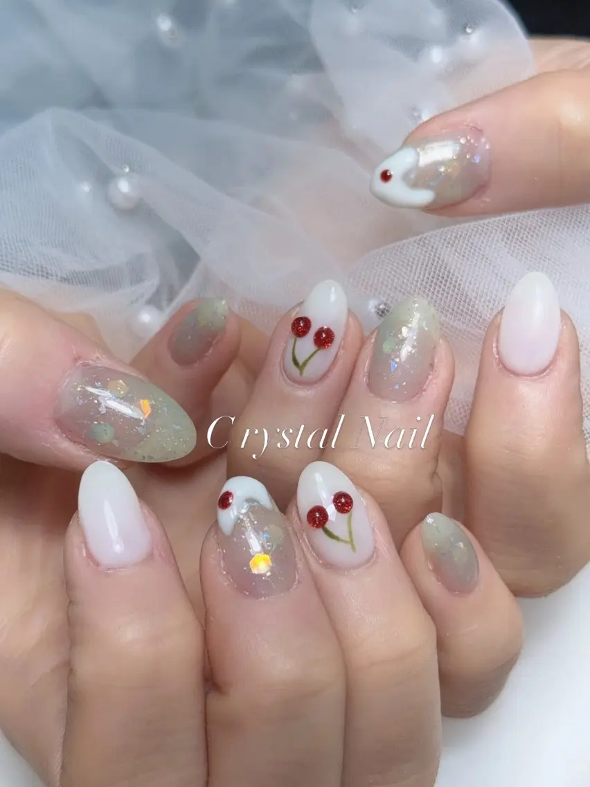 ネイル ハンドネイル ハンドケア Crystal Nailのネイルデザイン