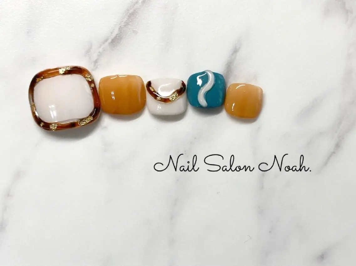 ネイル フットネイル Nail Salon Noah.のネイルデザイン