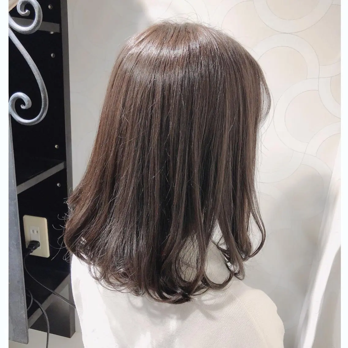 ミディアム カラー ボブ 艶髪 ♡Tomiyaのヘアスタイル