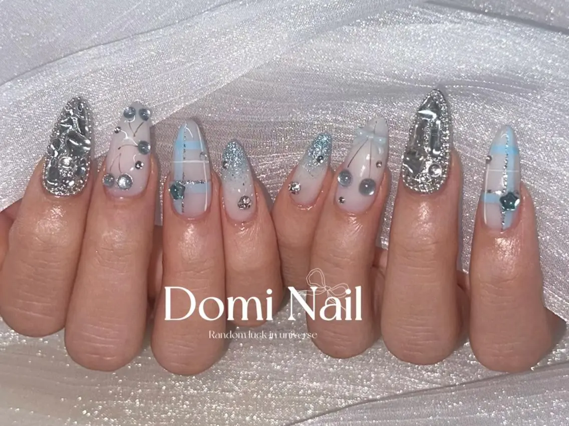 ネイル 持ち込み ネイルチップ ハンドネイル Domi Nail Salonのネイルデザイン