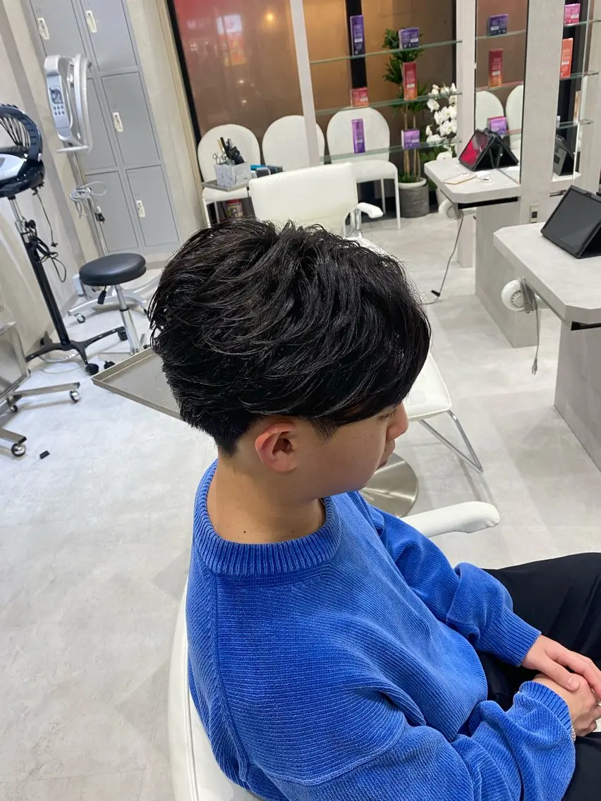 ショート カット パーマ 髪質改善/レイヤー 🫧山本勇輝🫧のヘアスタイル