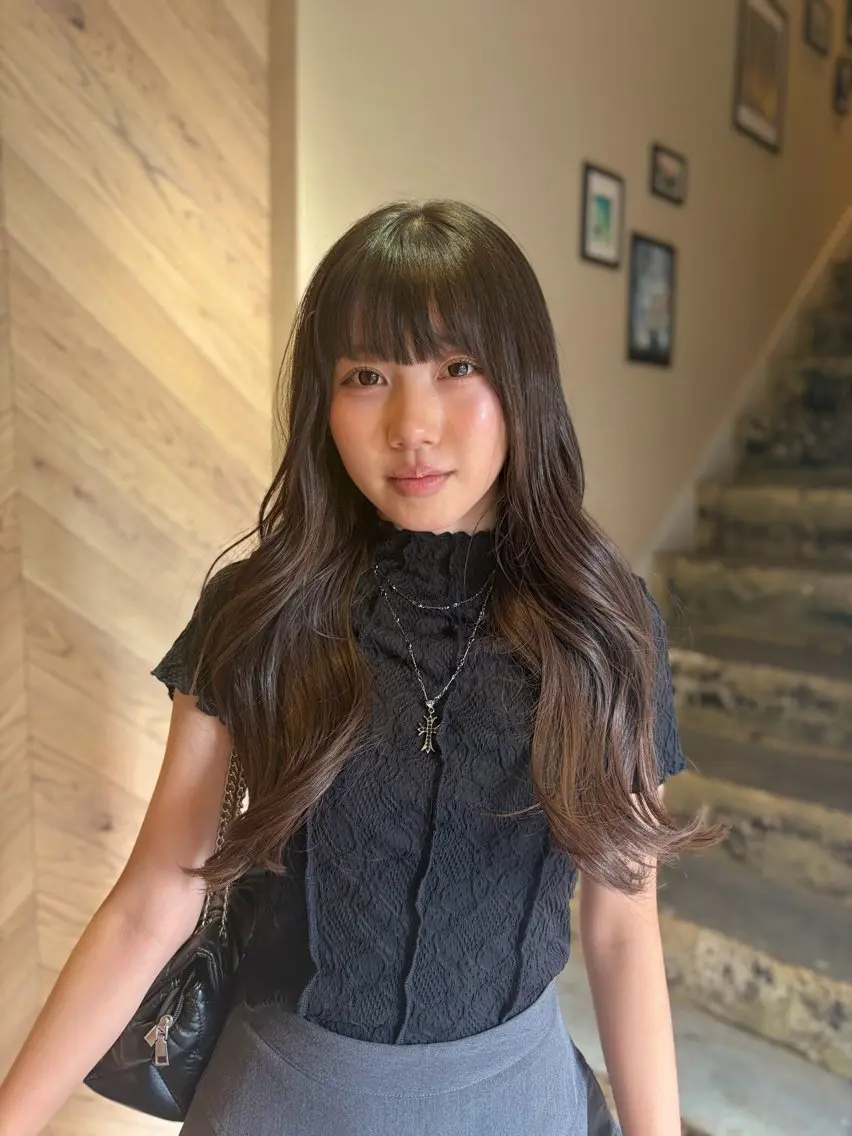 ロング 🍀FERIAあべの あらいことみ🍀のヘアスタイル