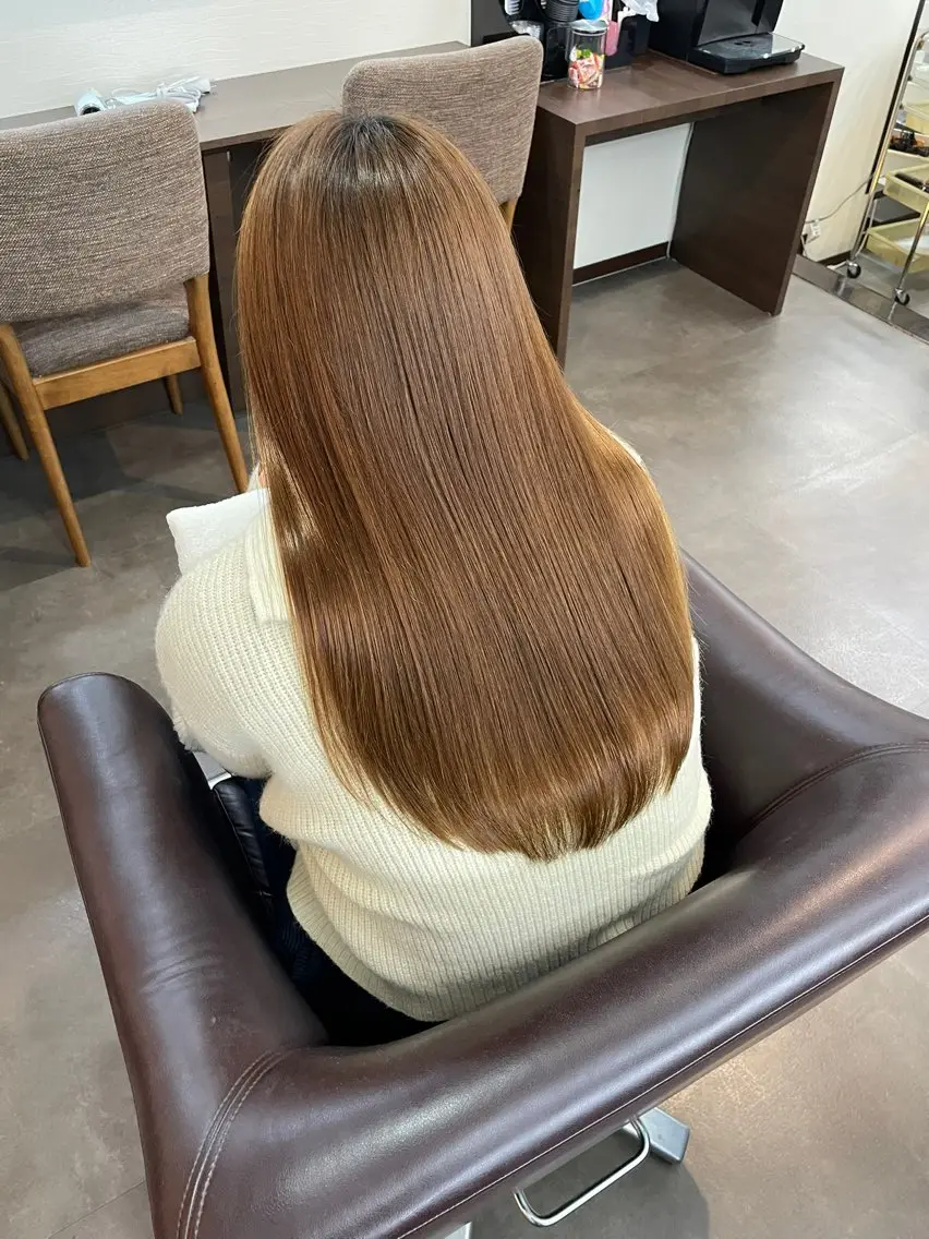 ロング トリートメント 堀 綾花のヘアスタイル