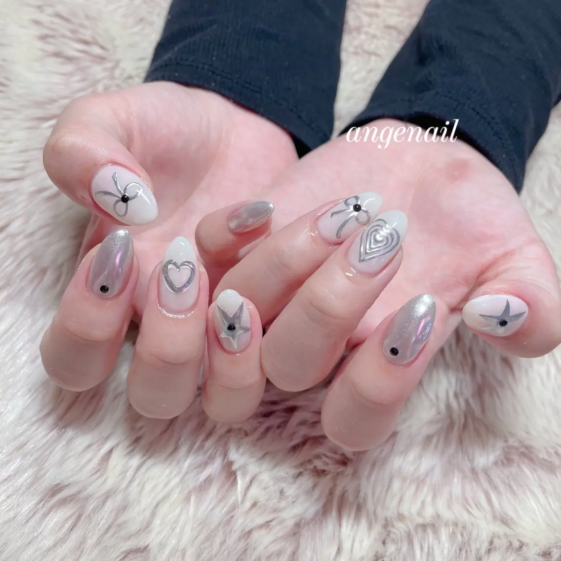 ネイル ハンドネイル オーナーネイリスト MAKIのネイルデザイン