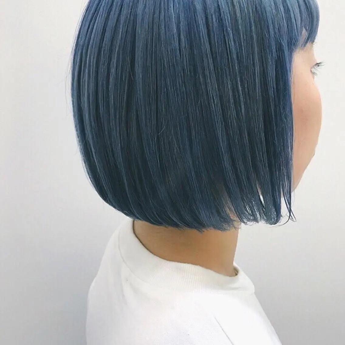 ショート カラー ブルーカラー ボブ TAKA 【髪質改善】のヘアスタイル