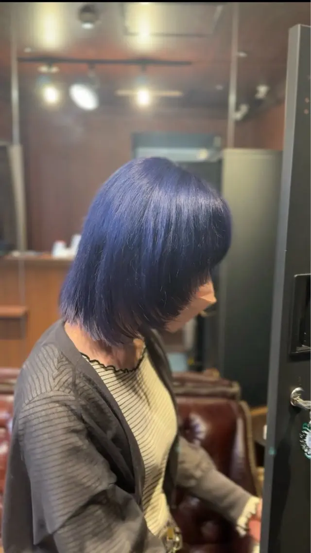 ミディアム カラー ヘアカラー Afinar 乃空 メンズ特化促進中!のヘアスタイル