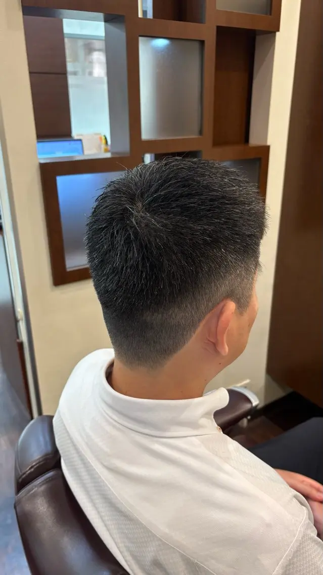 ショート メンズ コンダ フウマのヘアスタイル