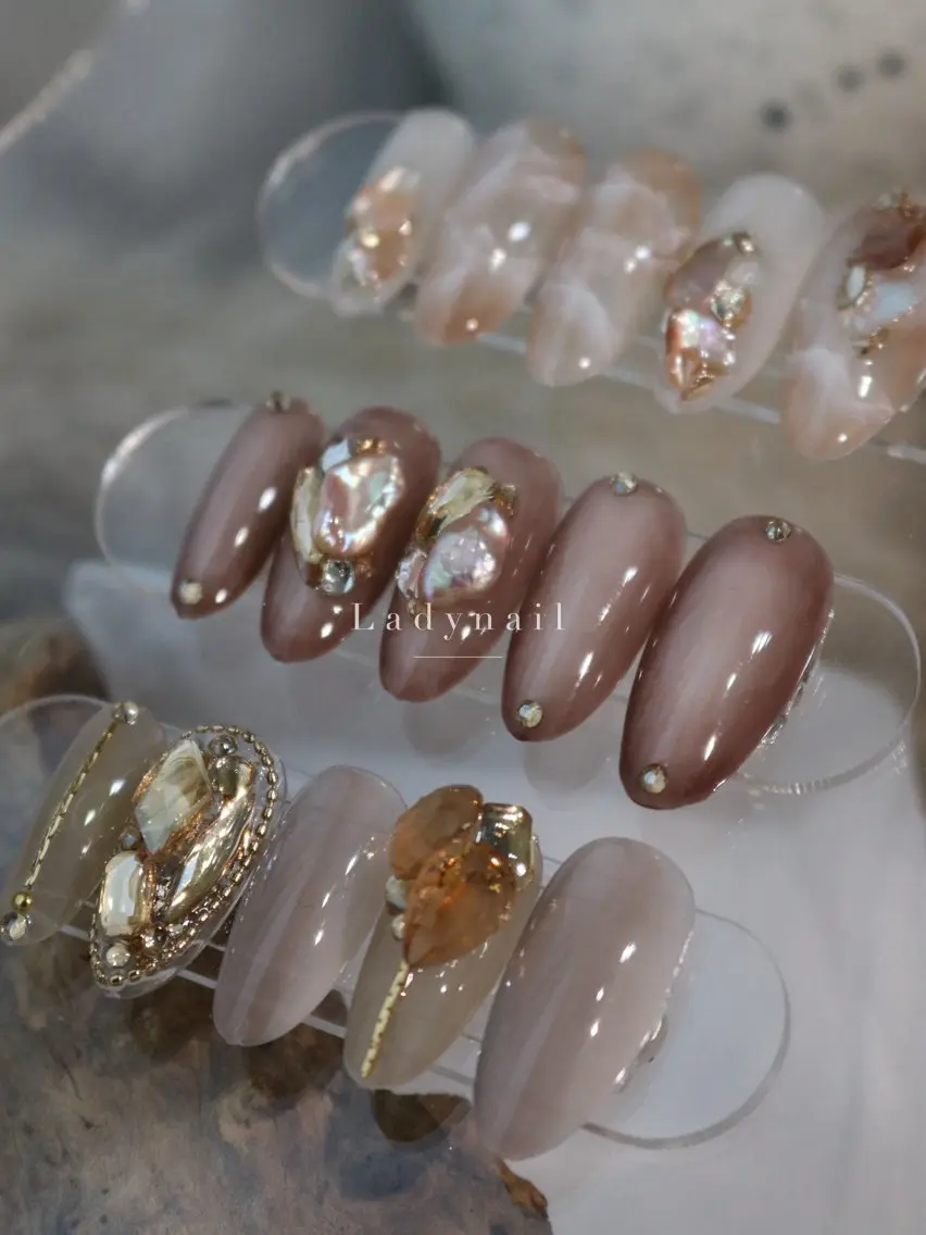 ネイル 韓国ネイル ハンドネイル Lady nailのネイルデザイン