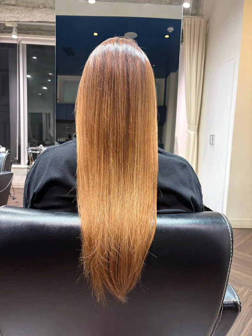 ロング トリートメント 川津 夕奈のヘアスタイル