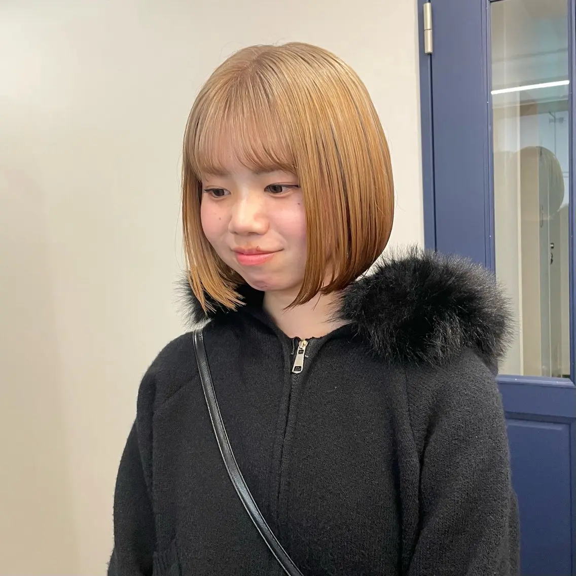 ミディアム カラー ベージュカラー 透明感カラー ハイトーンカラー ミルクティーベージュ オレンジ ヘアカラー ❄️透明感カラー/ 髪質改善❄️WAOのヘアスタイル