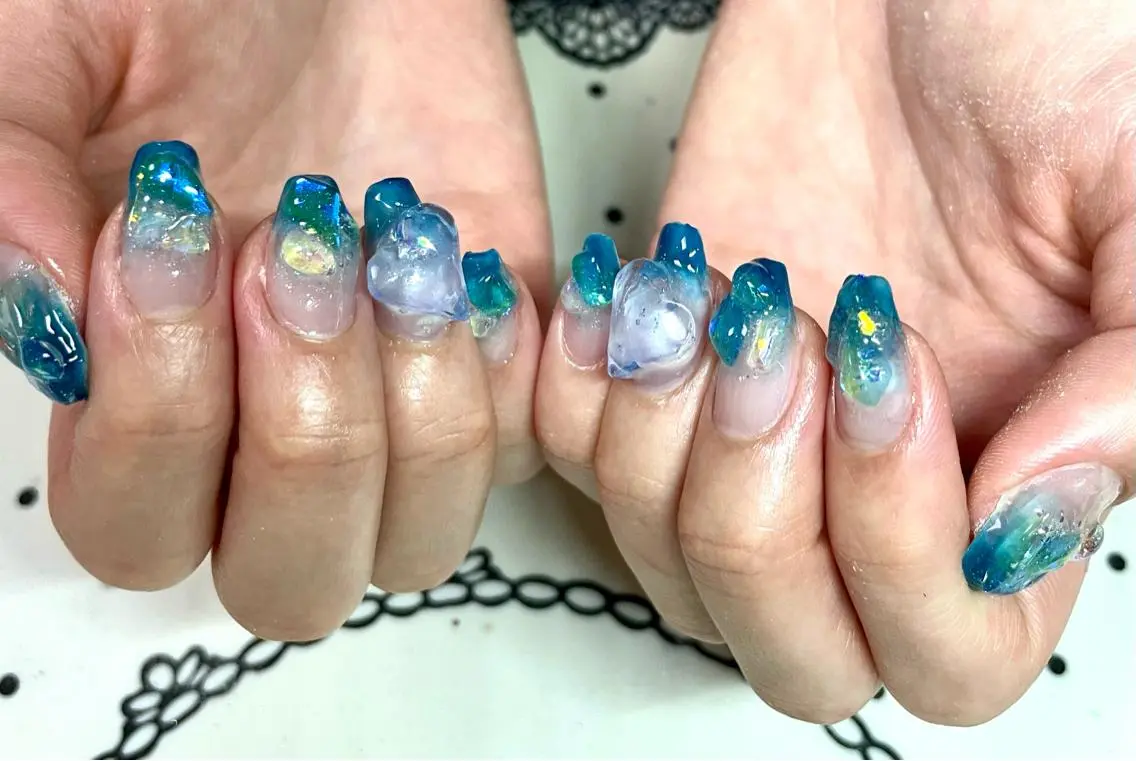 ネイル 持ち込み ハンドネイル nailist cocoのネイルデザイン