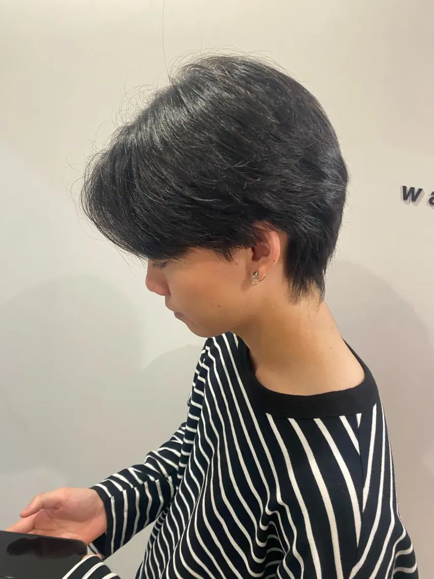 メンズ センターパート メンズウルフカット ウルフカット Keito / walt名駅店のヘアスタイル