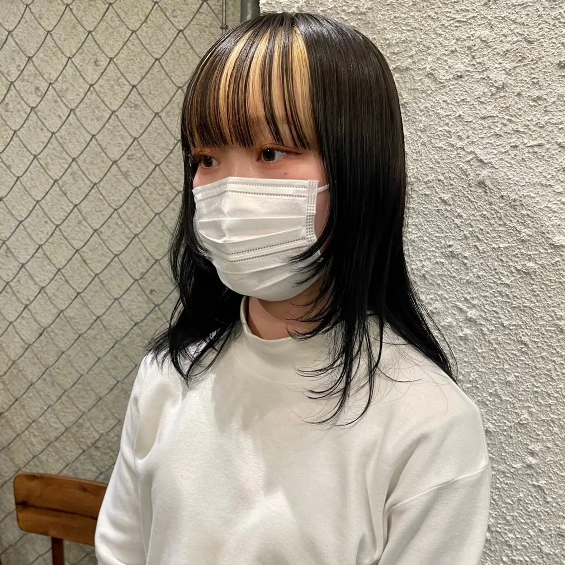 ロング 顔周りカット レイヤーカット 暖色艶color / ボブ🦩Rioのヘアスタイル