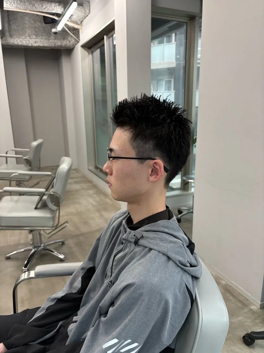 メンズ カット ヘアセット メンズカット めいのヘアスタイル