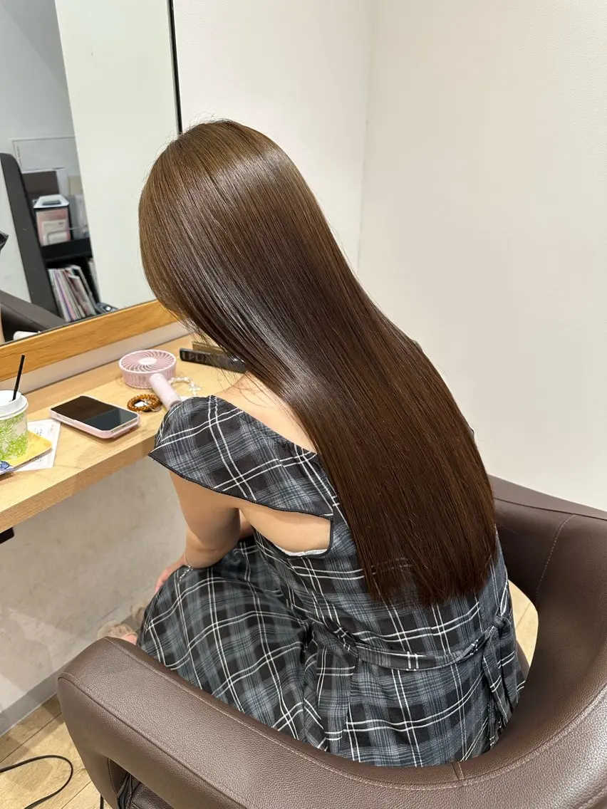 ロング 髪質改善 トリートメント メンズ特化 Chere   金剛のヘアスタイル