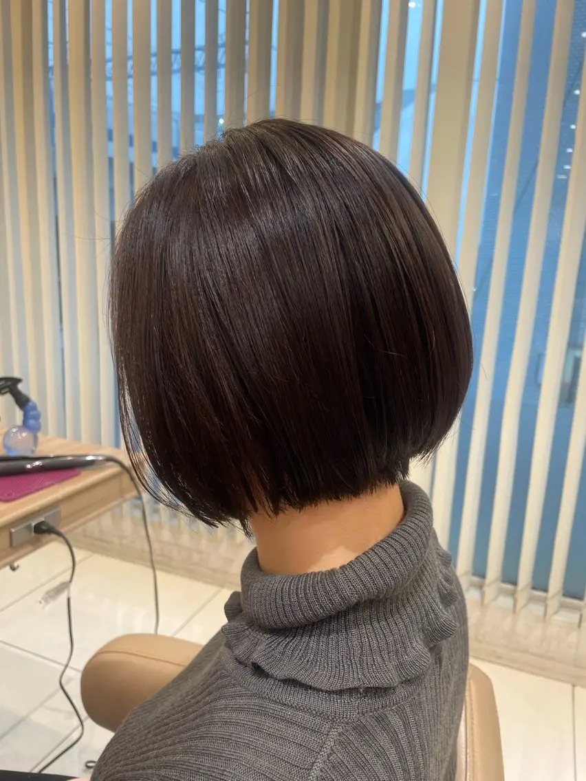ショート ヘアアレンジ 丸みショート ショートヘア カット トリートメント 韓国ヘアメイク🎀/ 縮毛矯正✨山本媛香のヘアスタイル