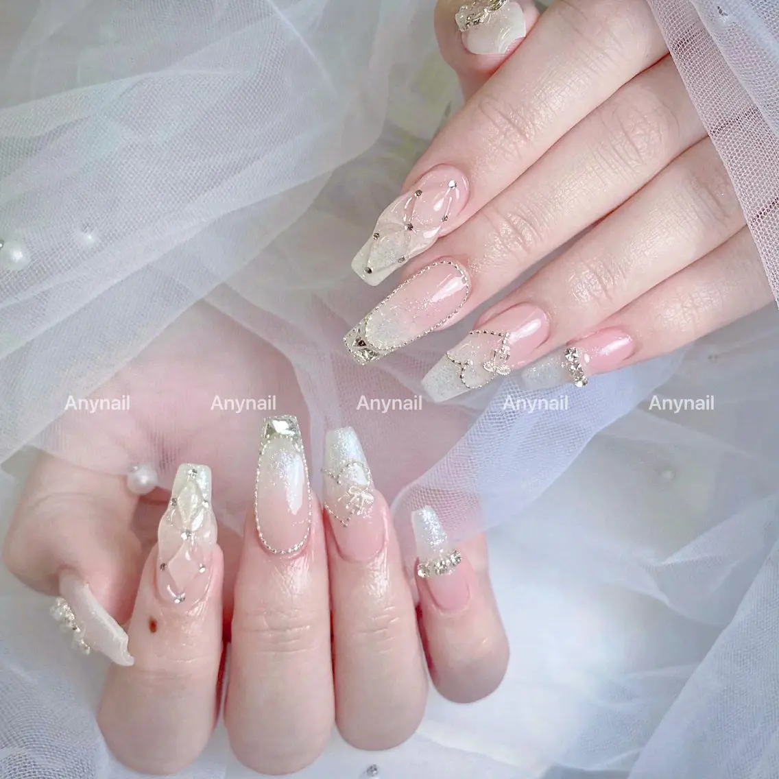 ネイル ジェルネイル 韓国ネイル シンプルネイル ワンホンネイル ハンドネイル Any nail新大久保店のネイルデザイン