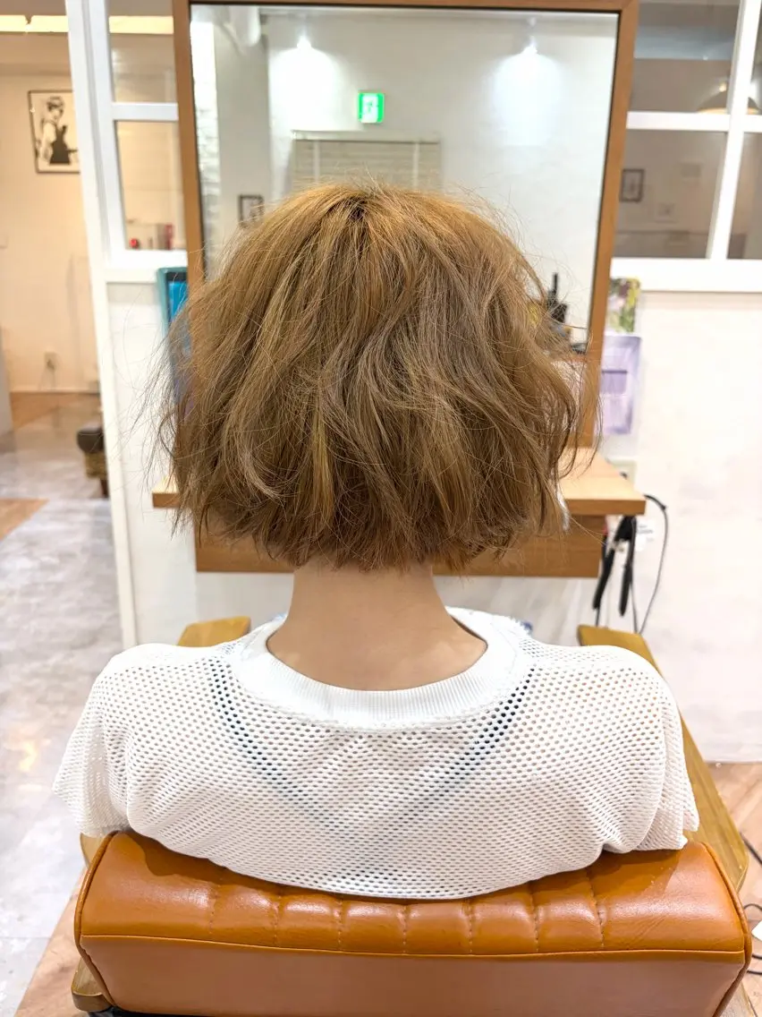 ショート カット トリートメント 松下 倫子のヘアスタイル