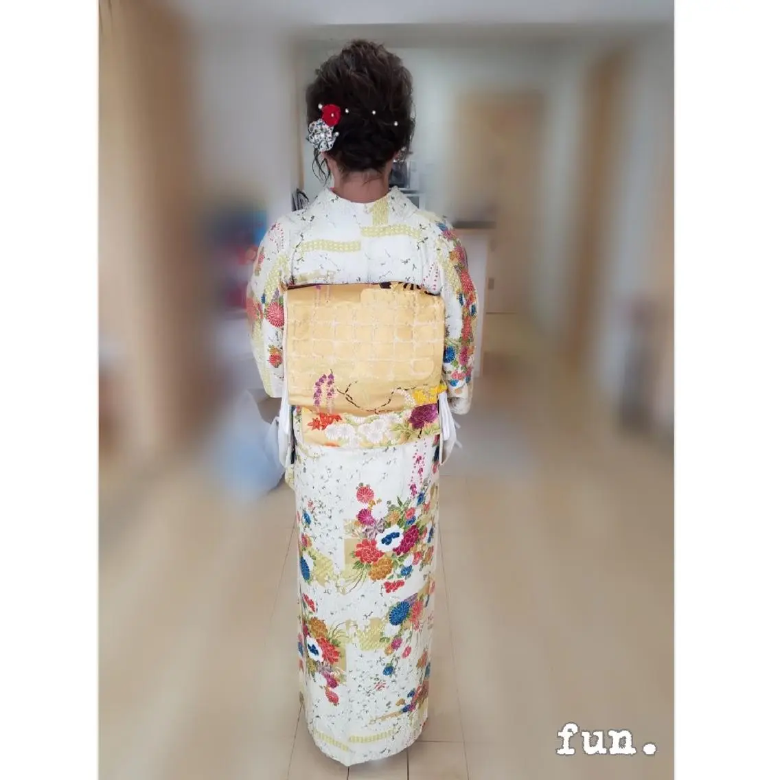 ミディアム ヘアアレンジ 着付け fun./ヘアセット /エクステ/着付のその他イメージ