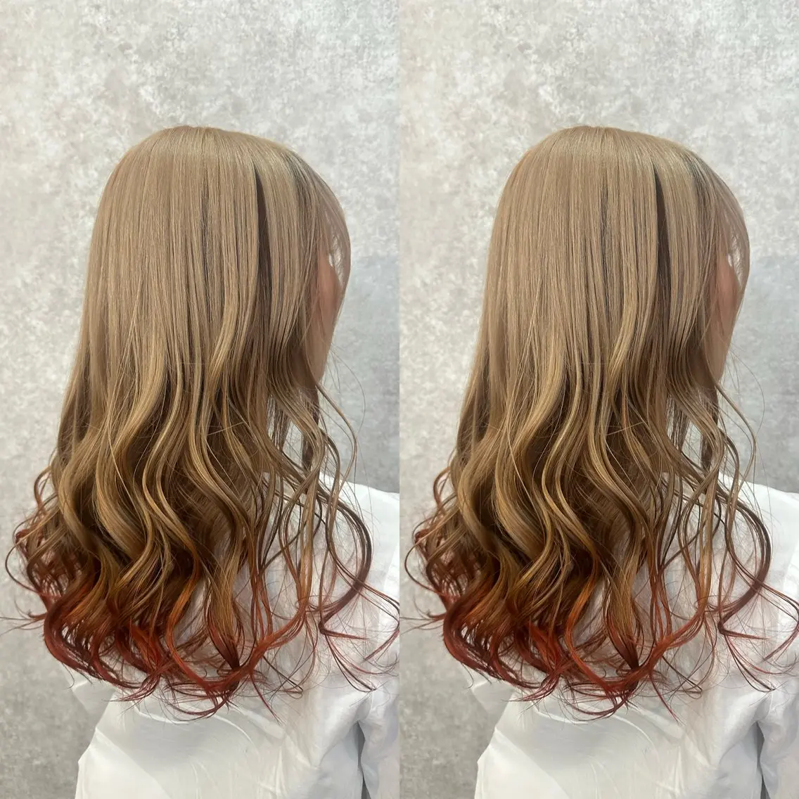 ロング ヘアカラー トリートメント 上尾韓国レイヤー/ 艶カラー/しの🫧のヘアスタイル