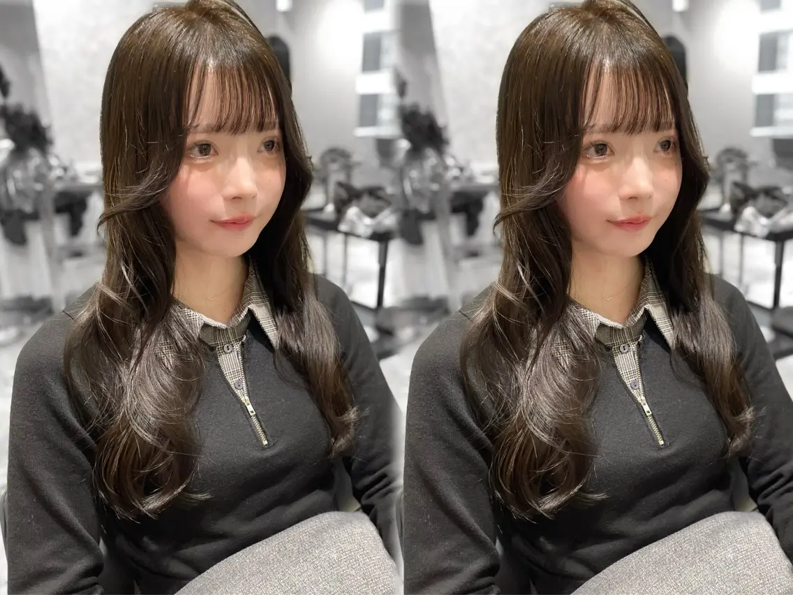 ロング カット ヘアカラー トリートメント erina🌷新宿/ 艶カラー/レイヤーのヘアスタイル