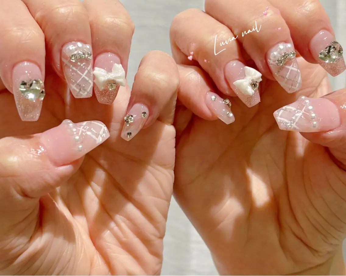ネイル ハンドネイル 🧸Luvia nail✨のネイルデザイン