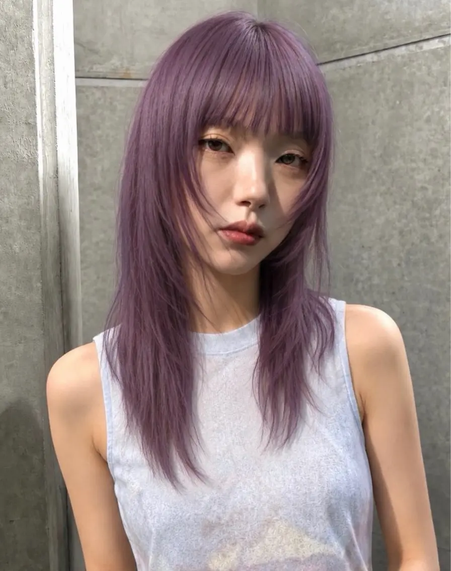 カラー ヘアカラー 🎀ミク🎀/ハイト ーン/デザインカラーのヘアスタイル