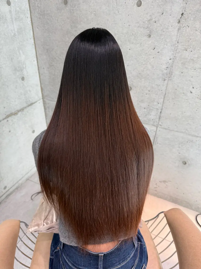 ロング カット トリートメント ゆーだい🇰🇷韓国 🇰🇷×髪質改善のヘアスタイル