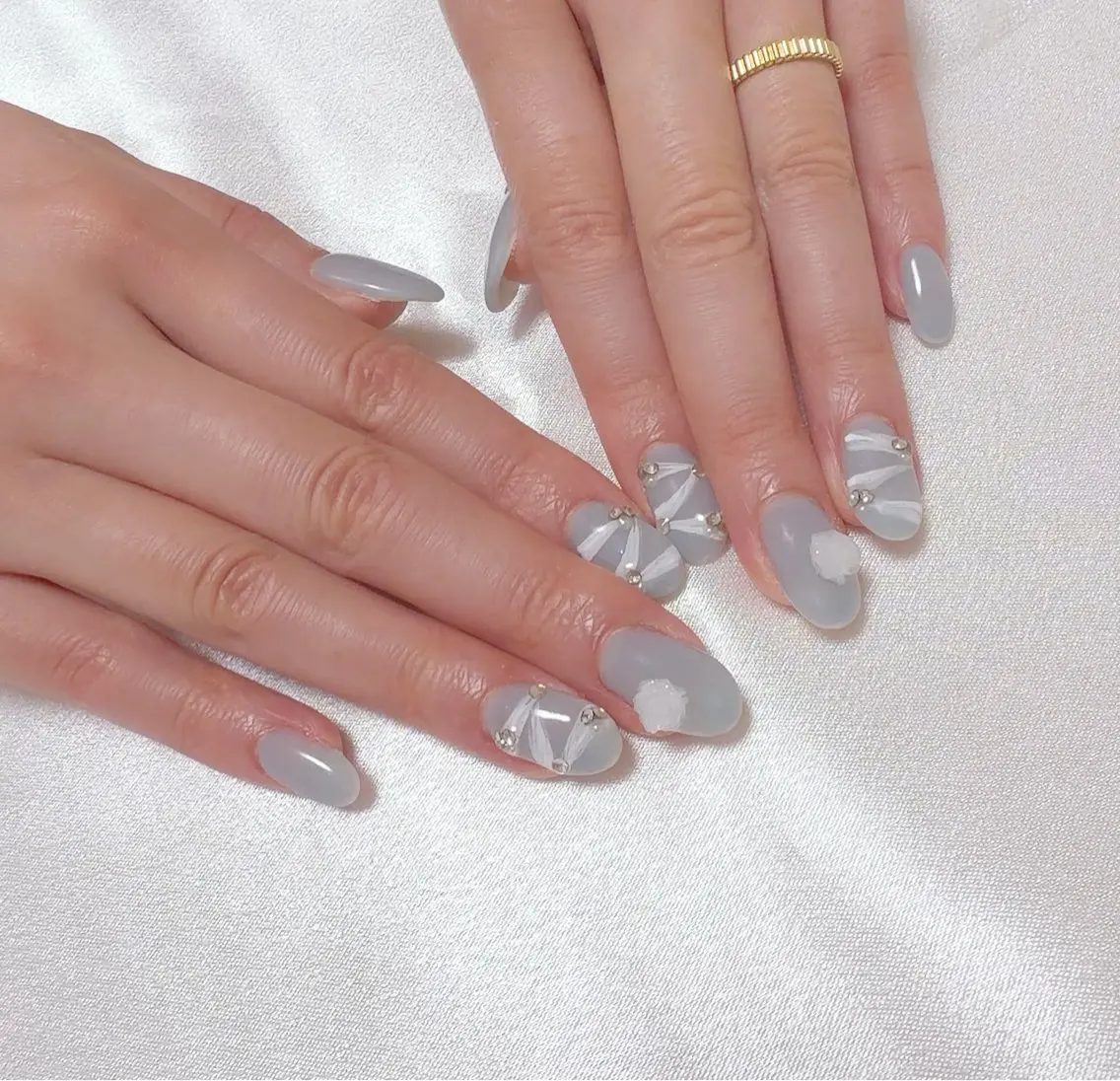 ネイル アートネイル レース nail lumièreのネイルデザイン