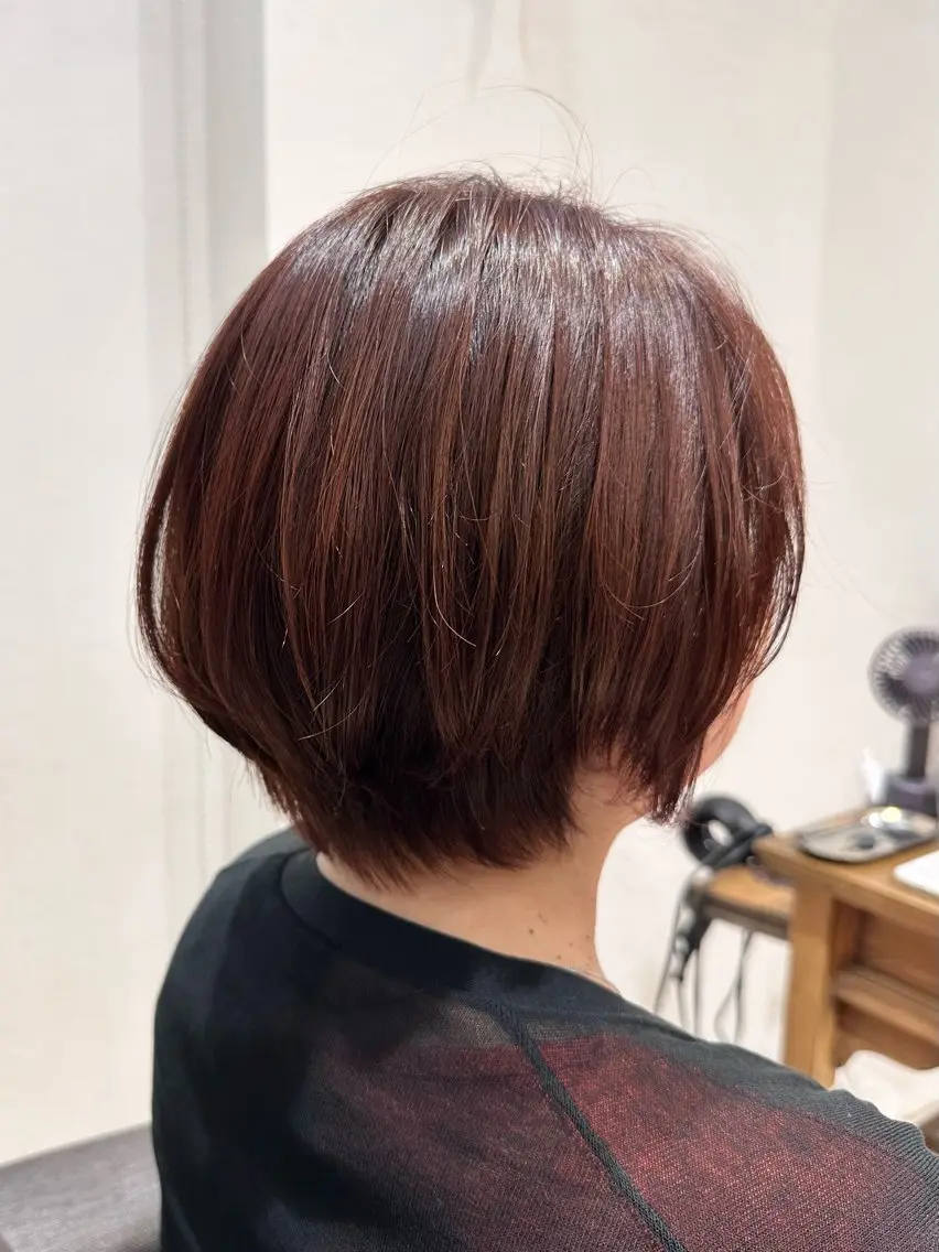 ショート 山本 亜以子のヘアスタイル