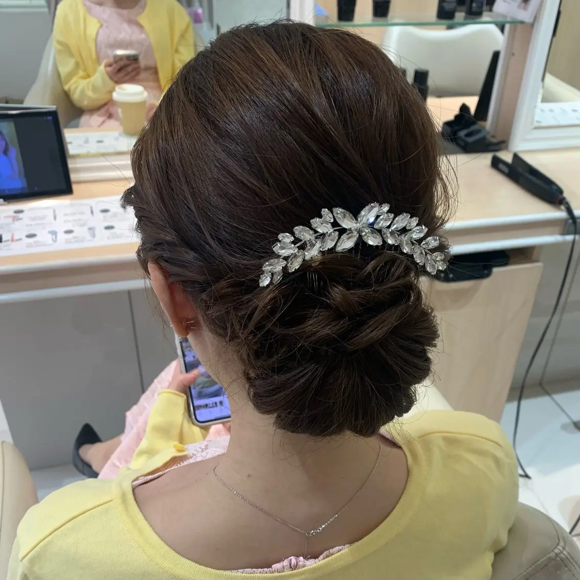 ロング ヘアアレンジ ヘアセット 宮永 璃沙のヘアスタイル