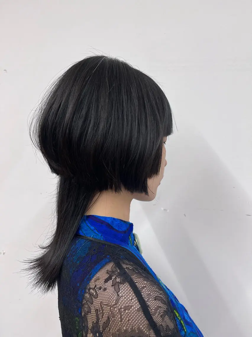 ミディアム ボブ 姫カット 田尾 凌雅のヘアスタイル