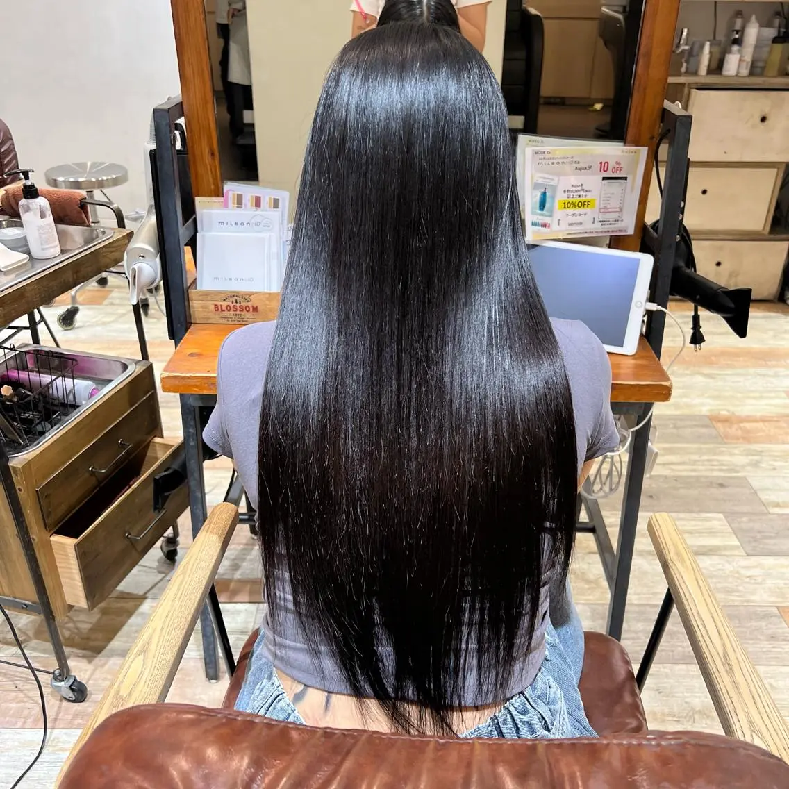 ロング 艶髪/シールエクステ 🌻ノゾミ🌻のヘアスタイル