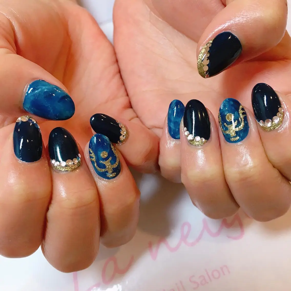 ネイル La neige* yuki 🐩🌙のネイルデザイン