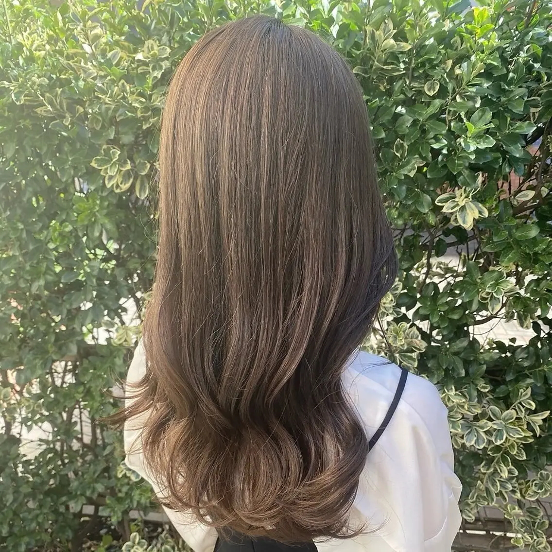 ロング カラー カット ヘアカラー YUMEKA🩶/ 透明感カラー🥣のヘアスタイル