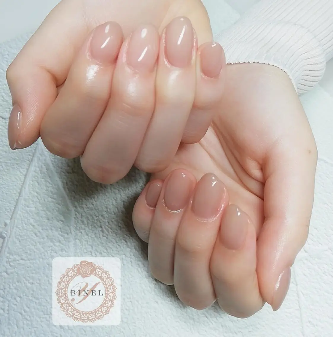 ネイル ワンカラーネイル ハンドネイル Nail Salon Y.BINELのネイルデザイン