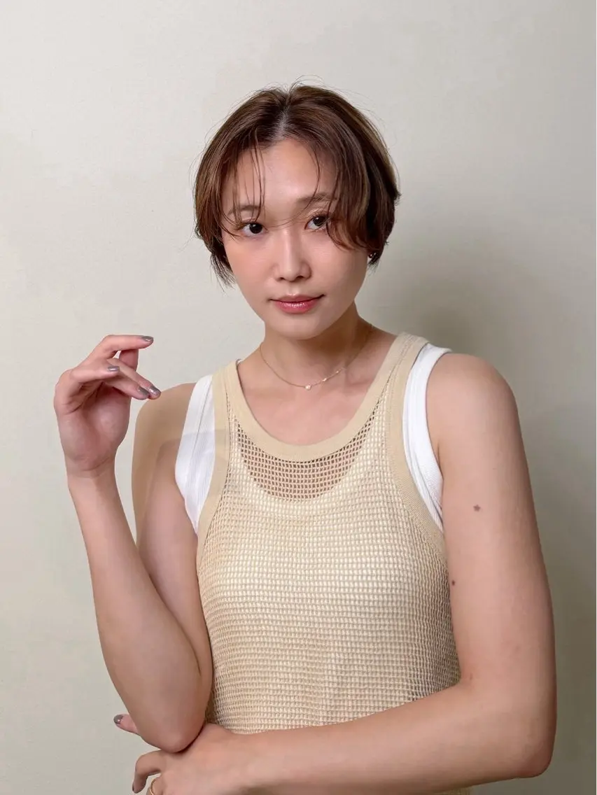 ショート ハンサムショート 丸みショート 似合わせカット ショートヘア カット ヘアカラー トリートメント 中野渡 真利那のその他イメージ