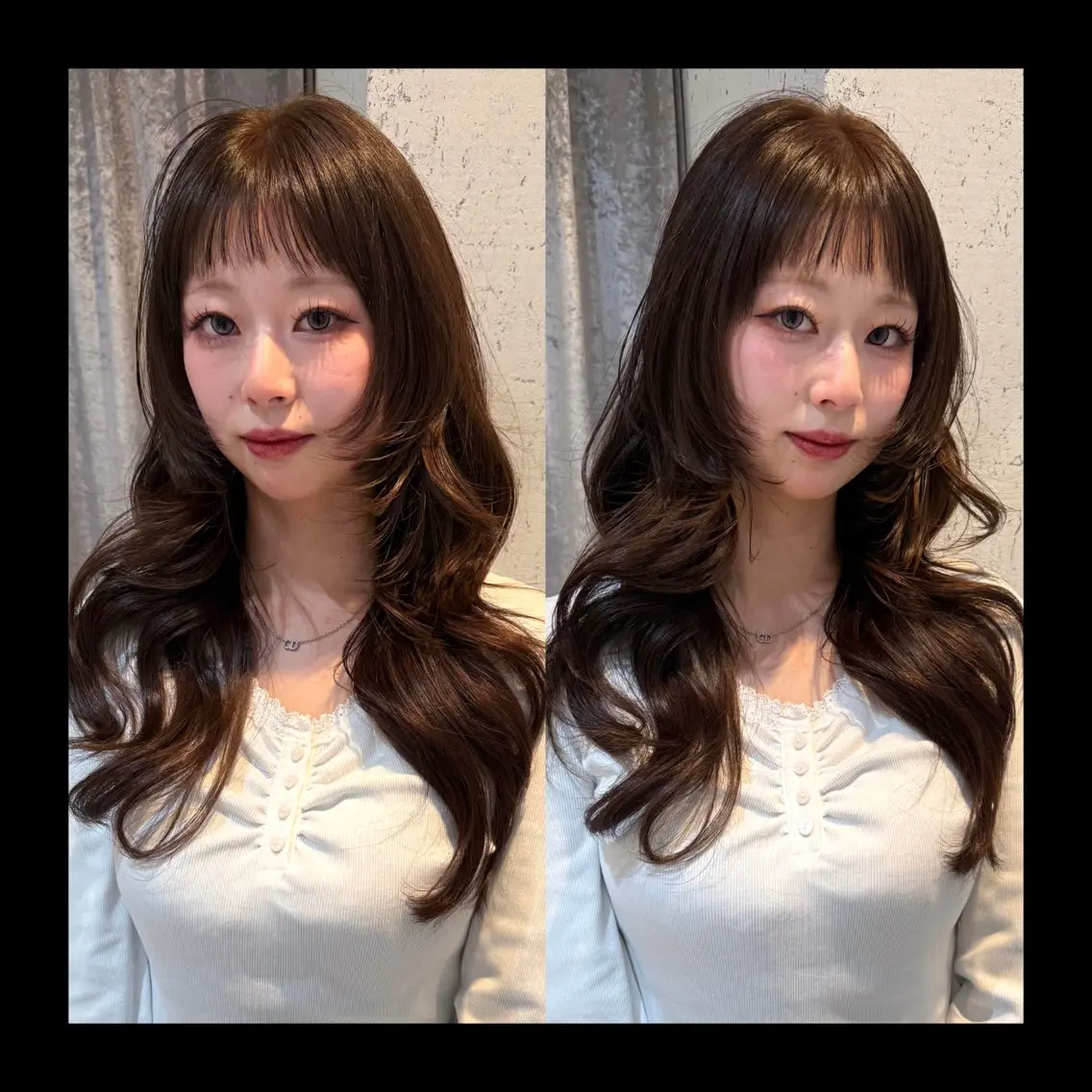 ロング カラー カット ヘアカラー トリートメント mai / linoah˚✧のヘアスタイル