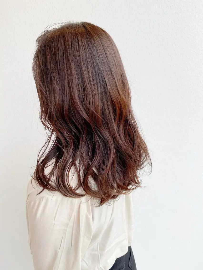 ロング カラー ヘアカラー パライソ南公園店小嶋 さつきのヘアスタイル