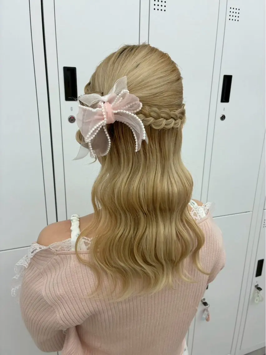 ロング ヘアセット エクステ|カラー| Futaba🎀♡のヘアスタイル